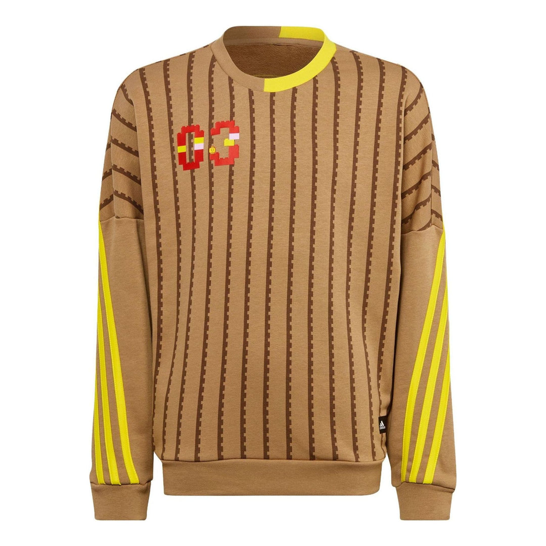 adidas x Classic LEGO Tan Yellow Crewneck Sweatshirt