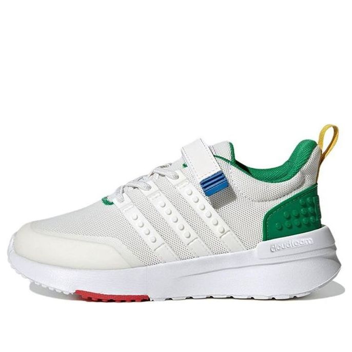 adidas Racer TR21 x LEGO (White Green) - Kids' Shoes