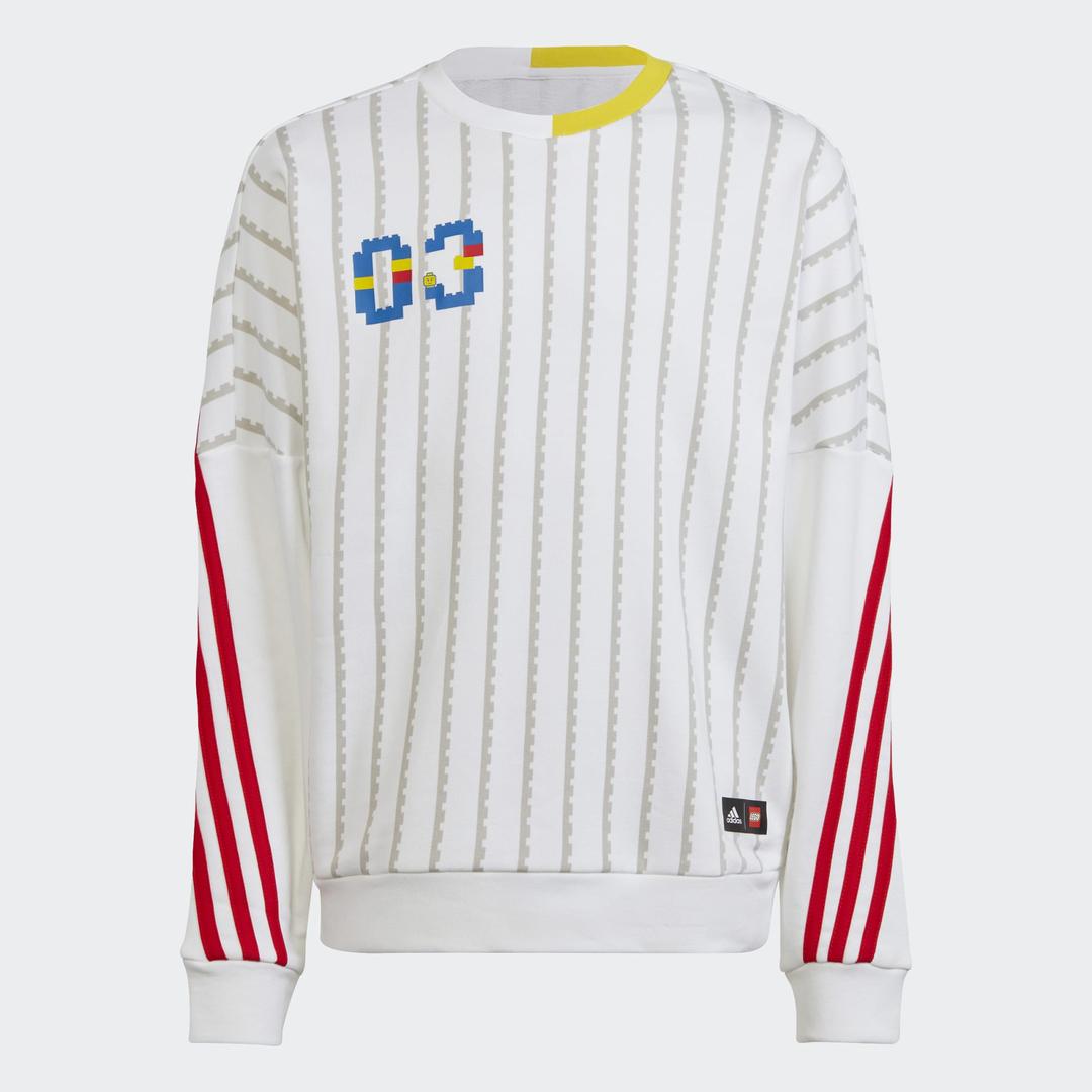 adidas x Classic LEGO White Crewneck Sweatshirt