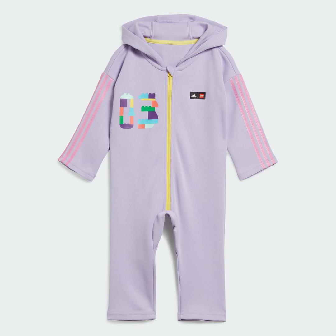 Combinaison adidas x classic LEGO shift violet (adidas x Classic LEGO Shift Purple Bodysuit)