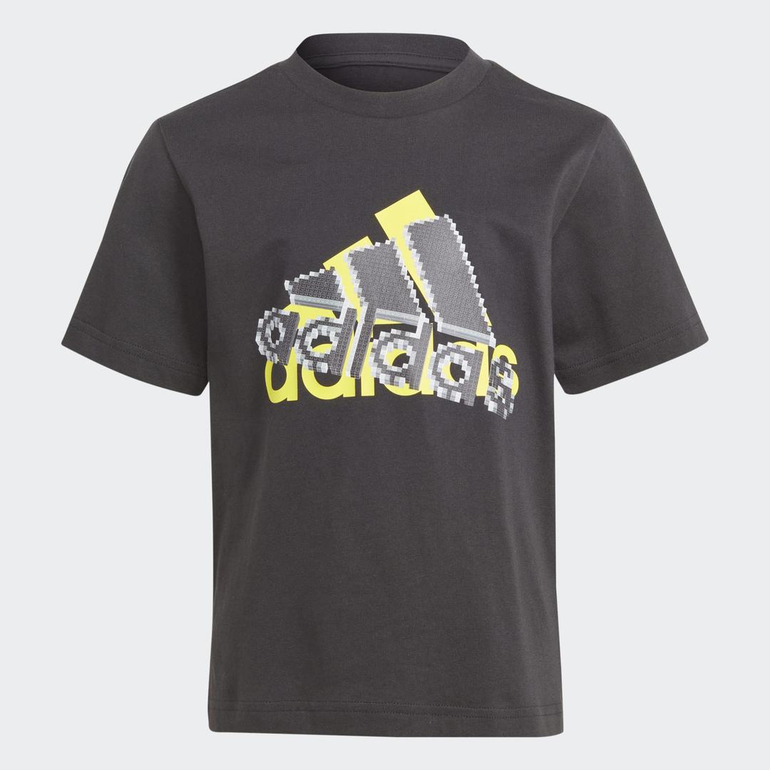 T-shirt graphique adidas x classic LEGO noir (adidas x Classic LEGO Black Graphic T-Shirt)