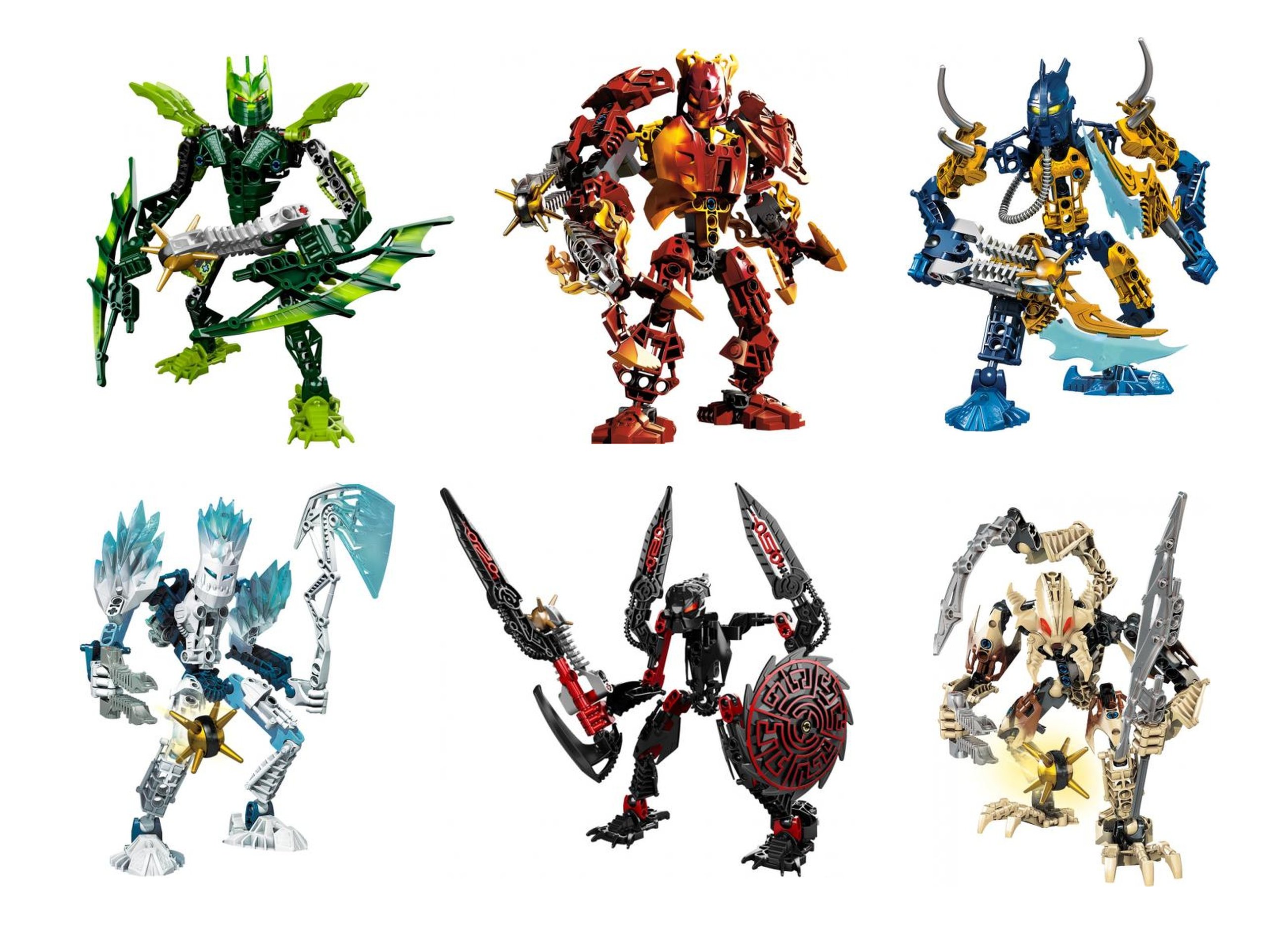 Bionicle Glatorian Collection