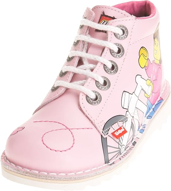 Kickers Junior Kick Hi LEGO Lace-Up Boot - Bike
