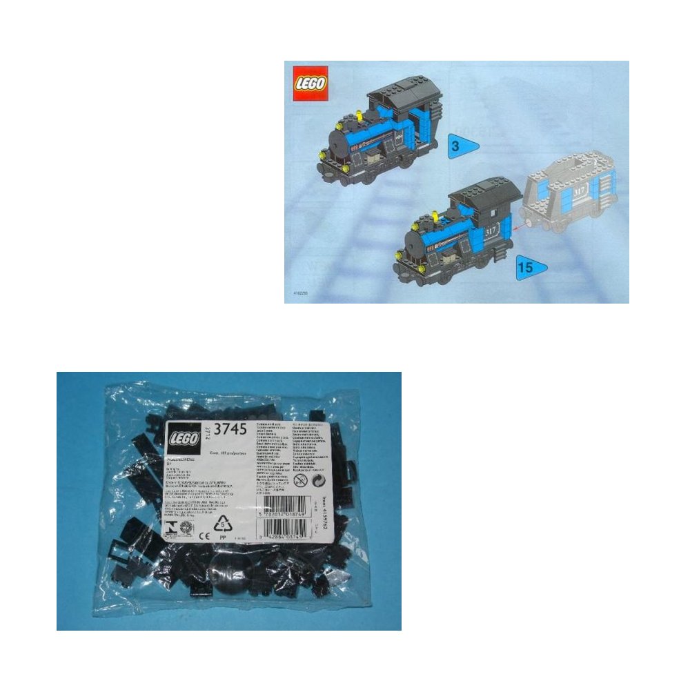 Petit train moteur noir (Small Train Engine Black)