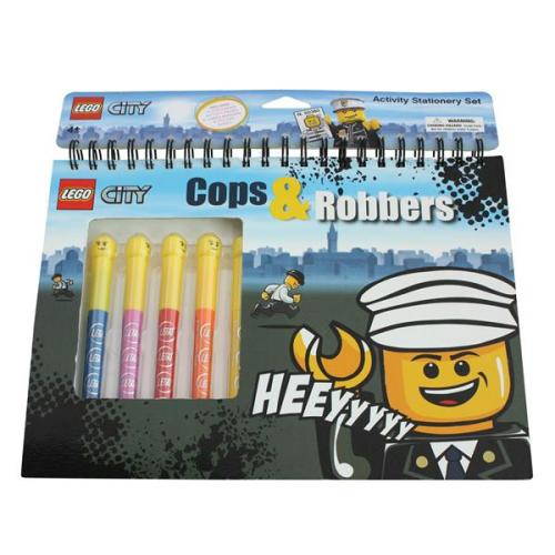 Flics & brigands activité papeterie ensemble (Cops & Robbers Activity Stationery Set)