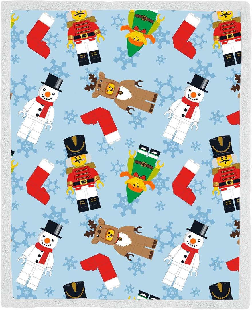 Couverture sherpa de Noël (Christmas Sherpa Blanket)