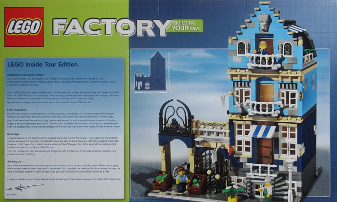 Rue du marché (LEGO à l'intérieur de la version tournée) (Market Street (LEGO Inside Tour Version))