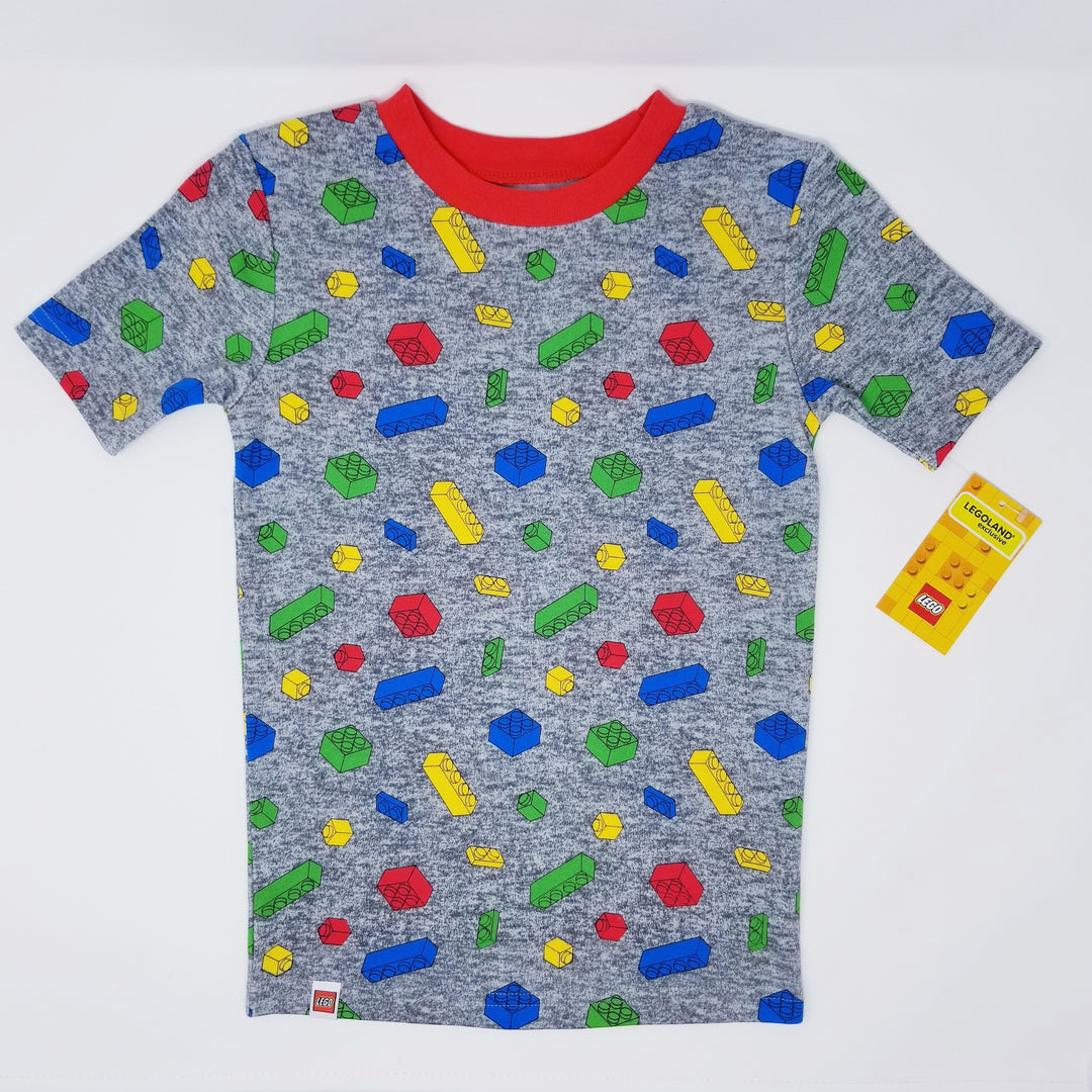 Ensemble de pyjama en brique emblématique (gris) (Iconic Brick Pajama Set (Gray))