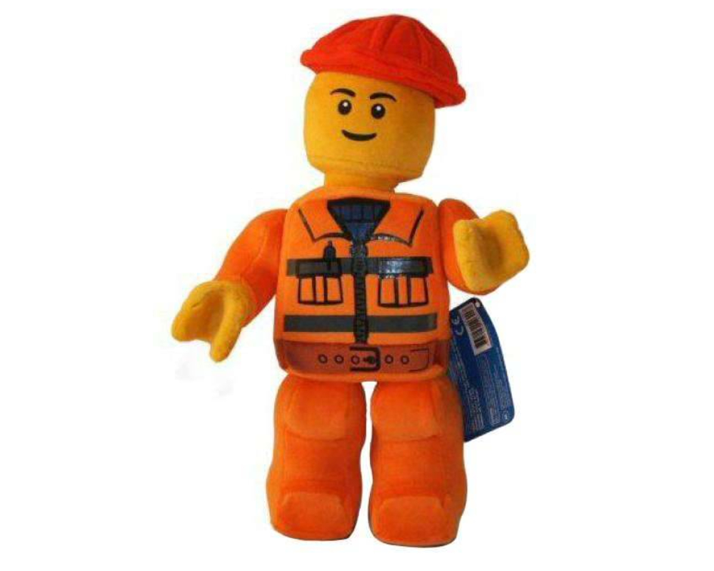 Peluche : ouvrier du bâtiment (Construction Worker Plush)