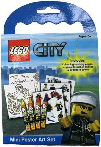 Mini affiche de police de la ville (City Police Mini Poster Art Set)
