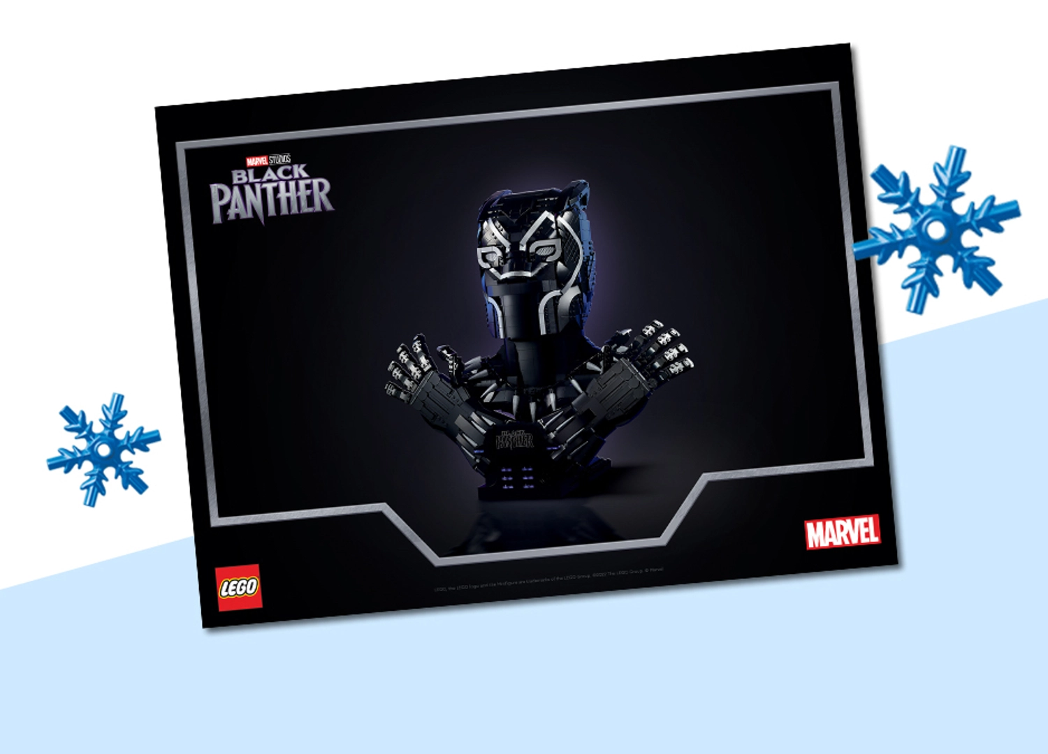 Motif imprimé numéroté Black Panther (Black Panther Numbered Print)