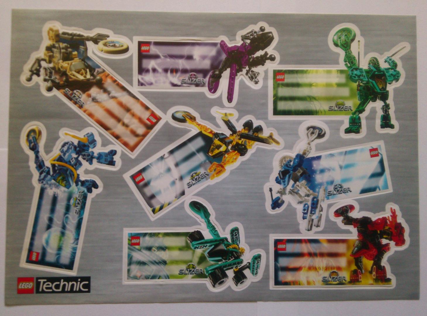 Slizer autocollant feuille (Slizer Sticker Sheet)
