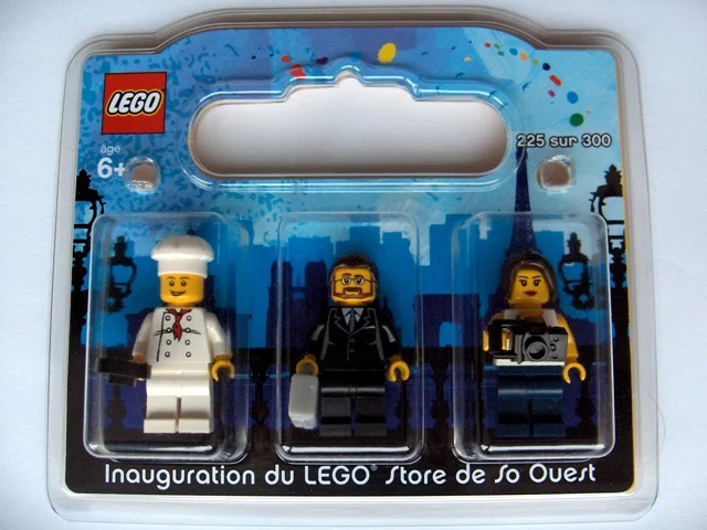LEGO magasin grand ensemble d'ouverture exclusive, donc ouest, levallois-perret, france (LEGO Store Grand Opening Exclusive Set, So Ouest, Levallois-Perret, France)