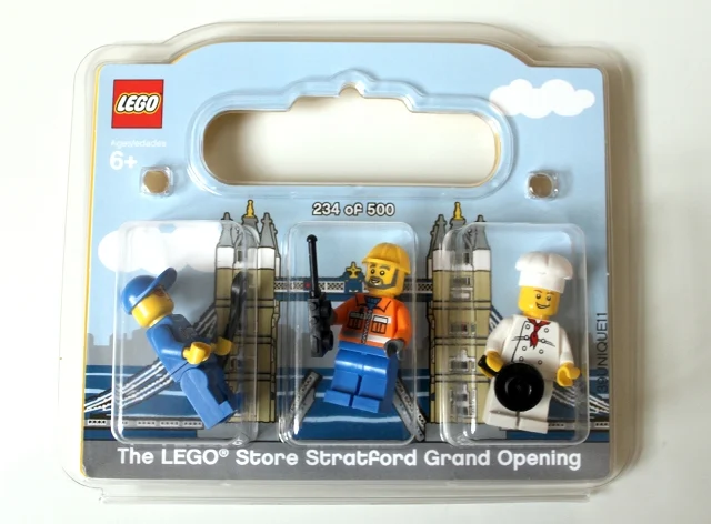 LEGO magasin grand ensemble d'ouverture exclusive, westfield stratford, Royaume-Uni (LEGO Store Grand Opening Exclusive Set, Westfield Stratford, UK)