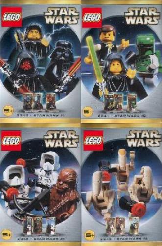 Pack figurine Star Wars 4 pièces (Star Wars Minifig Packs 4-Pack)