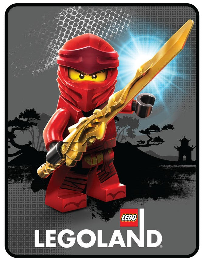 LEGOLAND Kai ninja ombres jeter (LEGOLAND Kai Ninja Shadows Throw)