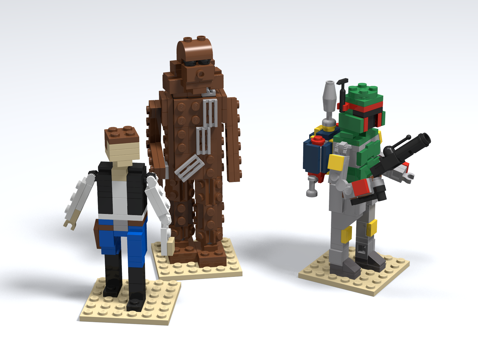 Star Wars Miniland Figures (Toy Fair 2011 Collector's Party)