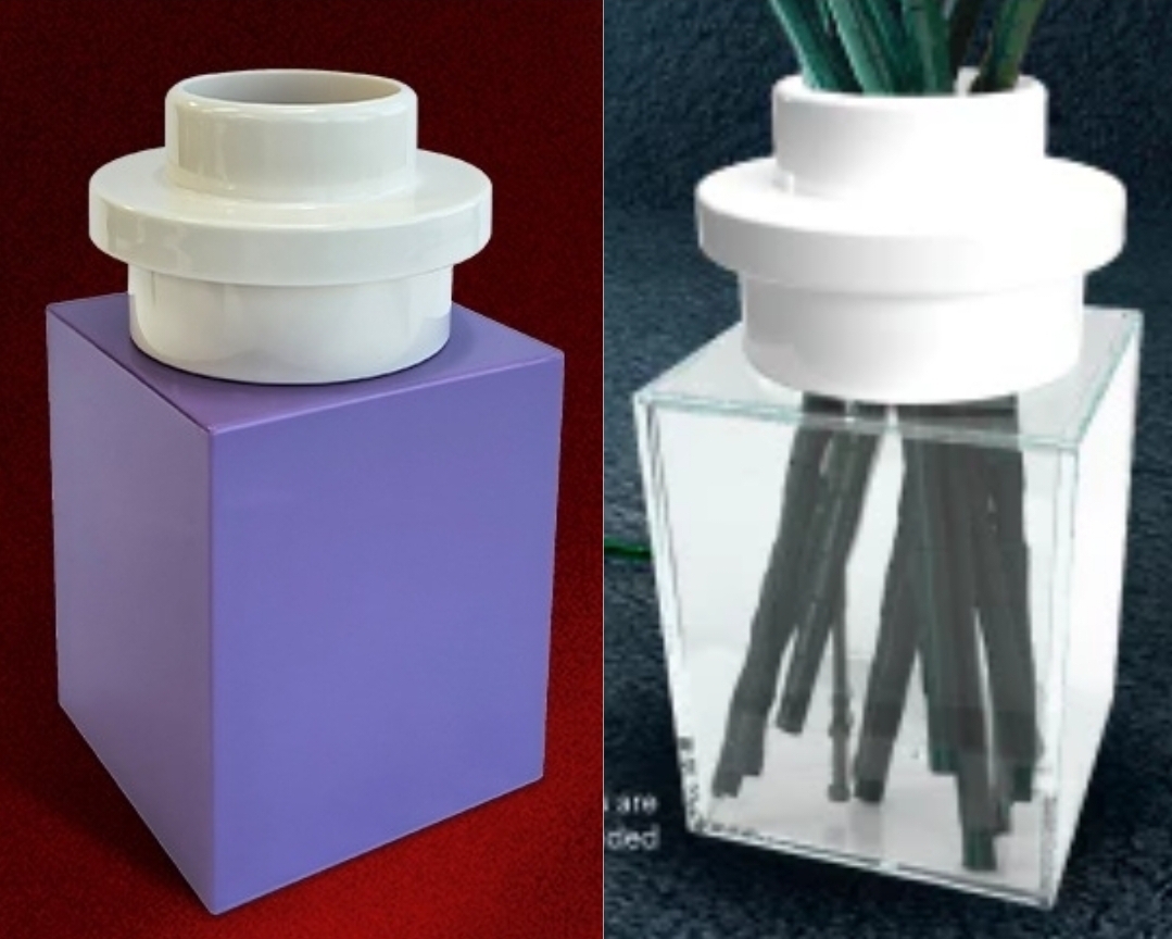 Brique 1 x 1 vase (toutes les couleurs) (Brick 1 x 1 Vase (All Colors))