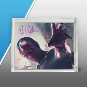 Photo de Vision signée Paul Bettany (Vision Photo Signed by Paul Bettany)