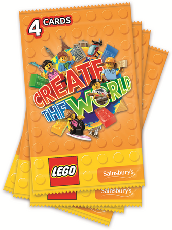 Create the World Trading Cards - Random Pack (4 Cards)