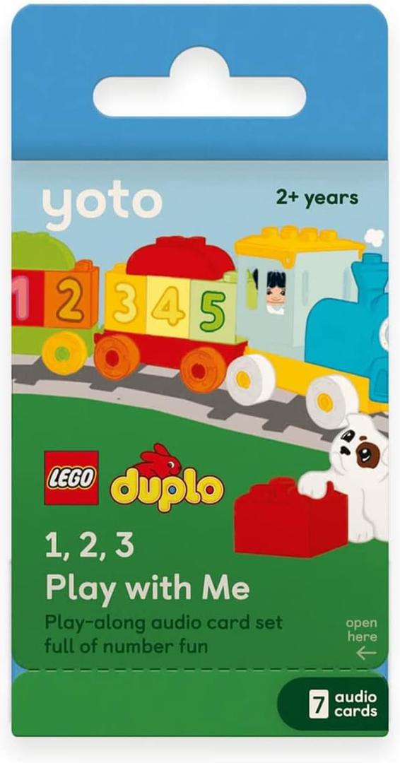 1, 2, 3 jouer avec moi yoto cartes (1, 2, 3 Play with Me YOTO Cards)