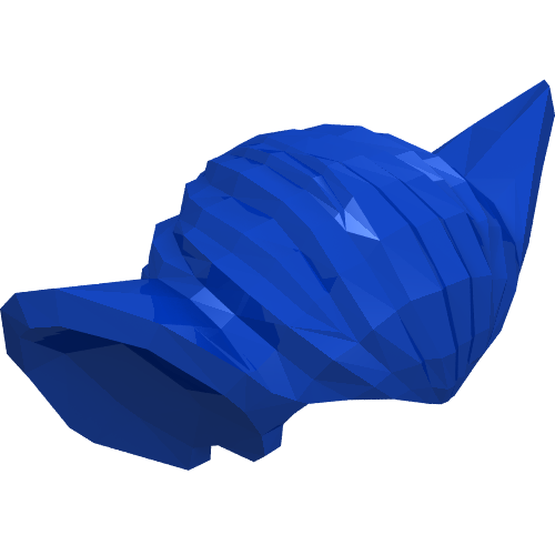 Rendu LDraw de Hair, Bat Ears [Plain], couleur indicative