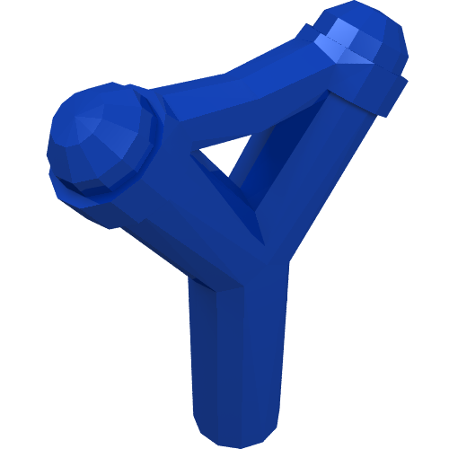 Rendu LDraw de Weapon Slingshot, couleur indicative