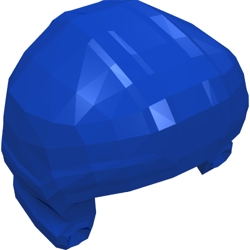 Rendu LDraw de Helmet Ground Crew [Plain], couleur indicative