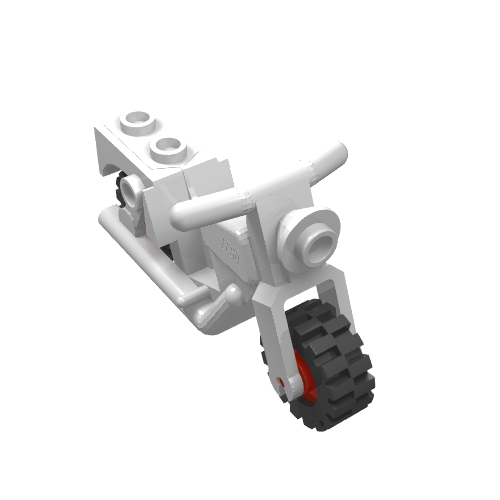 Rendu LDraw de Duplo Baseplate 12 x 12 avec Reduced tenon Section (Road), couleur indicative
