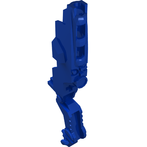 Rendu LDraw de Large Figure Weapon Claw, couleur indicative
