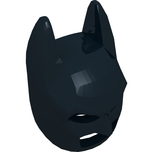 Masque, chapeau de Batman [sans motif] (Mask, Batman Cowl [Plain])