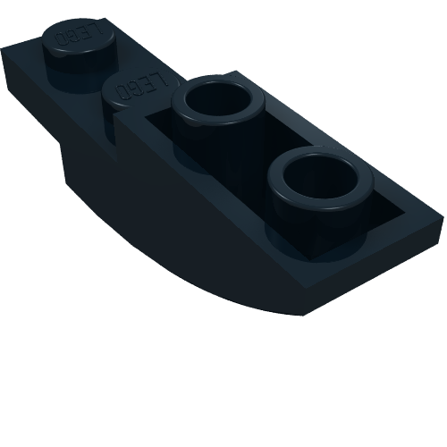 Brique courbe inversée 4 x 1 (Brick Curved Inverted 4 x 1)