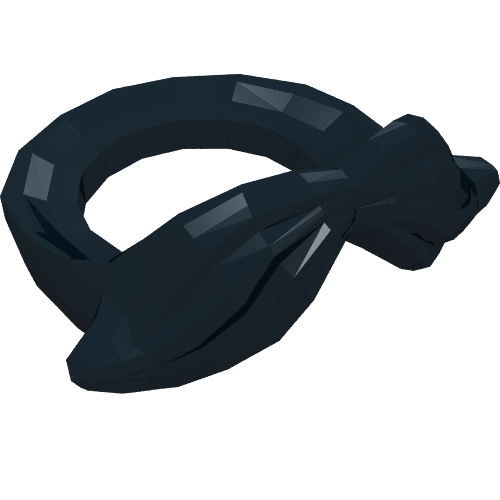 Minifigurine cravate moustache (Minifig Neckwear Moustache)