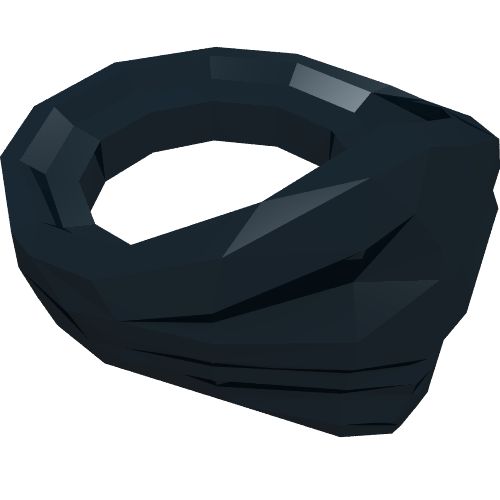Bandana à col rond (Ninjago) (Minifig Neckwear Bandana (Ninjago))