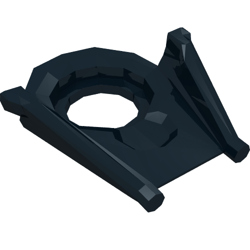 Minifigurine Col ras du cou SW Dark Vador Casque (Minifig Neckwear Collar SW Darth Vader Helmet Bottom)