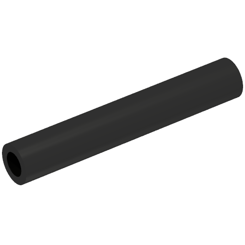 Rendu LDraw de Tuyau, pneumatique 4mm D. 3.125L / 2.5cm (Hose, Pneumatic 4mm D. 3.125L / 2.5cm), couleur indicative