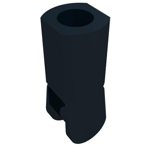 Support de barre avec trou et poignée de barre (Bar Holder with Hole and Bar Handle)
