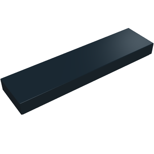 Tuile 1 x 4 avec rainure (Tile 1 x 4 with Groove)