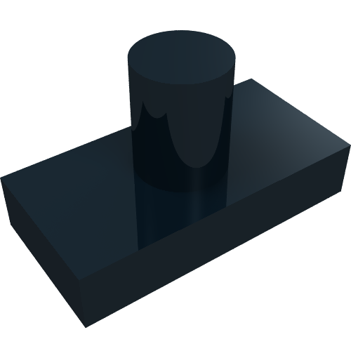Tuile Spécial 1 x 2 avec figurine (Tile Special 1 x 2 with Minifig Neck Pin)