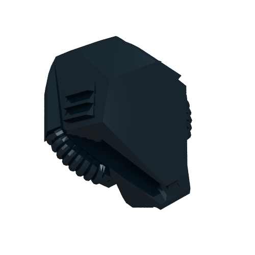 Casque avec dessus hexagonal [sans motif] (Helmet with Hexagonal Top [Plain])