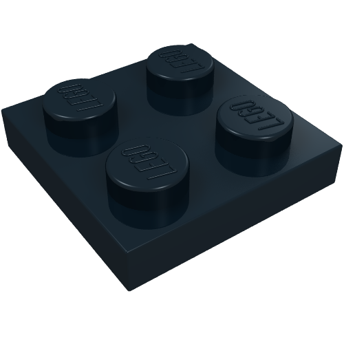 Plaque 2 x 2 (Plate 2 x 2)