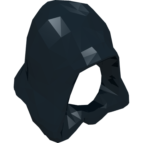 Capuche, menton connecté (Hood, Connected Chin)