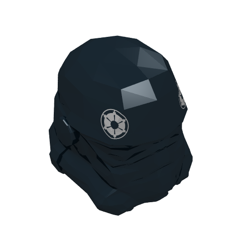 Casque Stormtrooper, TIE pilote motif imprimé (Helmet Stormtrooper, TIE Pilot Print)