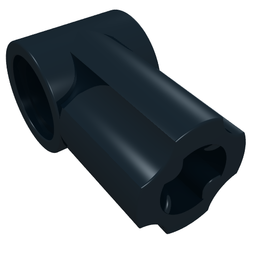 Raccord Technic pour axe et connecteur coudé #1 (Technic Axle and Pin Connector Angled #1)