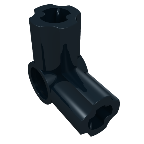 Raccord Technic pour axe et connecteur coudé #6 - 90° (Technic Axle and Pin Connector Angled #6 - 90°)