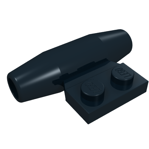 Moteur - Lisse, petit 1 x 2 côtés plaque [avec support d'essieu] (Engine - Smooth, Small 1 x 2 Side Plate [With Axle Holders])