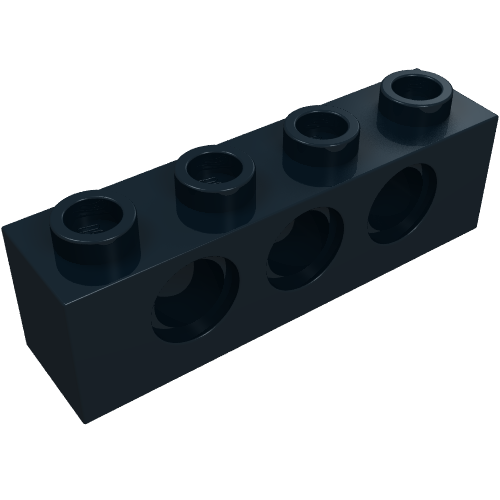 Brique Technic 1 x 4 [3 trous pour connecteurs] (Technic Brick 1 x 4 [3 Pin Holes])