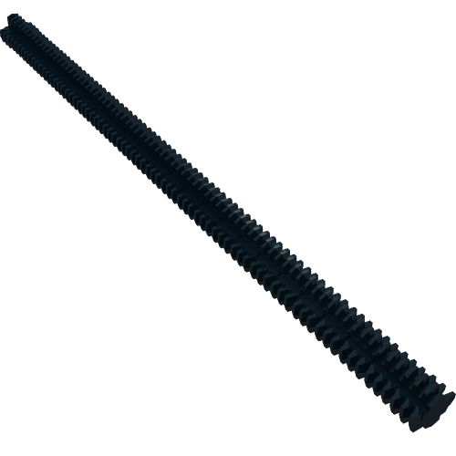 Rendu LDraw de Technic axe 10 Threaded, couleur indicative
