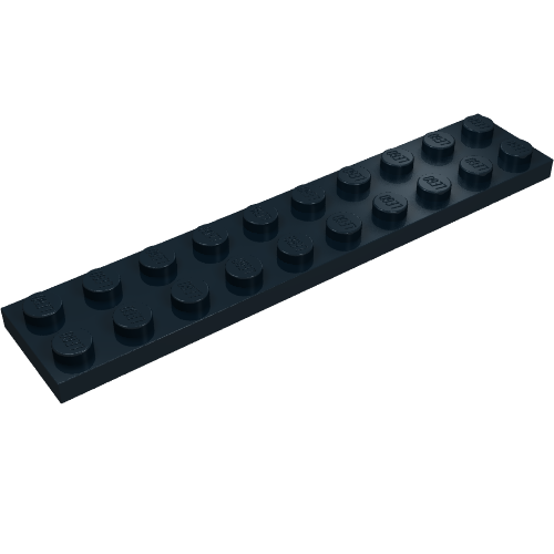 Plaque 2 x 10 (Plate 2 x 10)