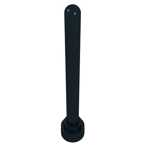 Antenne 1 x 4 avec plateau arrondi (Antenna 1 x 4 with Rounded Top)